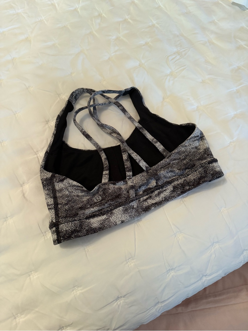 Lululemon Black Charcoal Bra